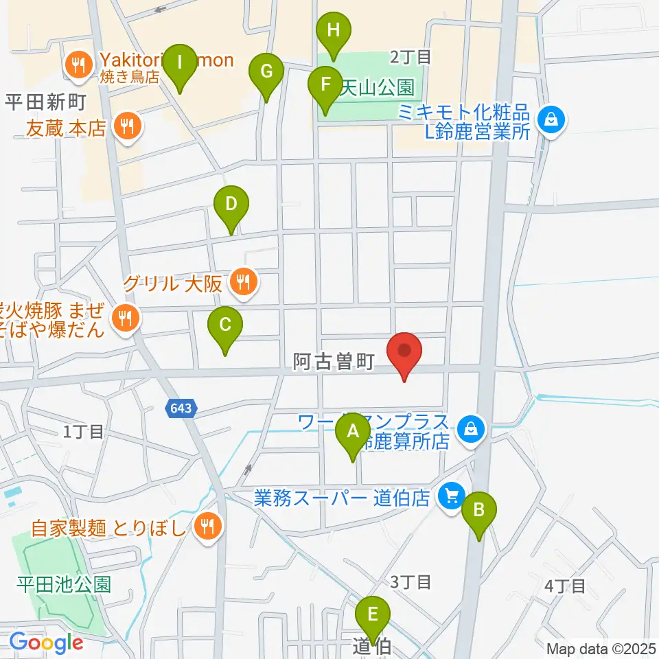 朝日楽器周辺の駐車場・コインパーキング一覧地図