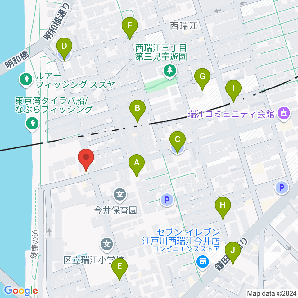 青葉ピアノ周辺の駐車場・コインパーキング一覧地図