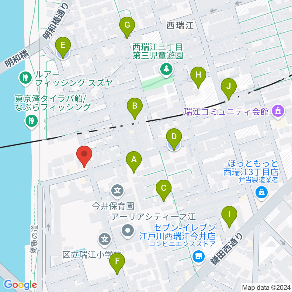 青葉ピアノ周辺の駐車場・コインパーキング一覧地図