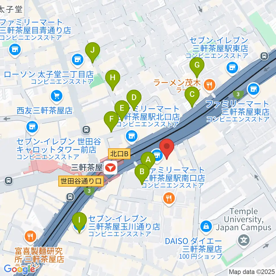 マツオ商会 MATSUO&CO.周辺の駐車場・コインパーキング一覧地図