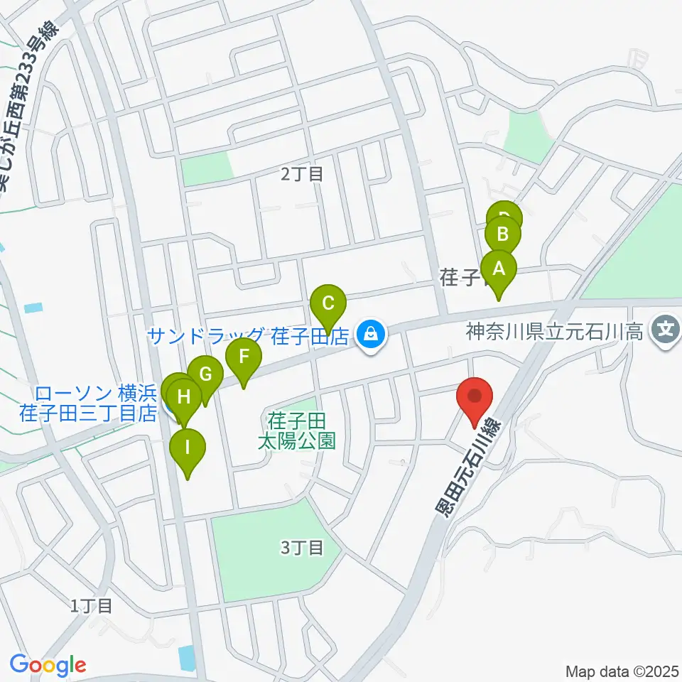 伊藤ピアノ工房周辺の駐車場・コインパーキング一覧地図