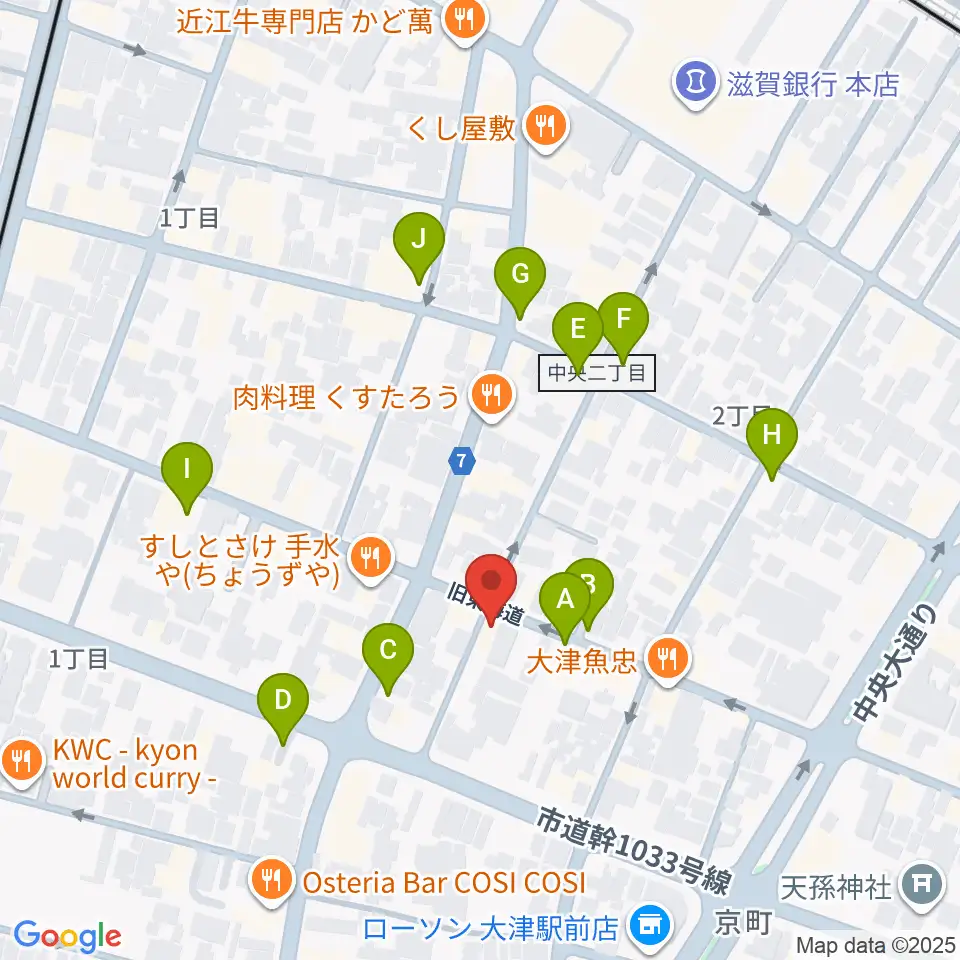 初音屋楽器周辺の駐車場・コインパーキング一覧地図