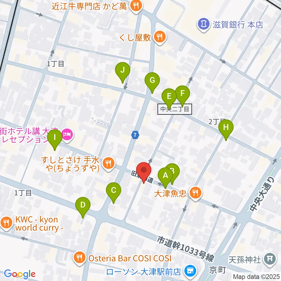 初音屋楽器周辺の駐車場・コインパーキング一覧地図