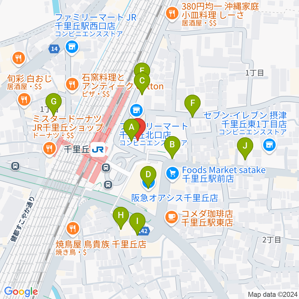 古川皓一バイオリン工房周辺の駐車場・コインパーキング一覧地図