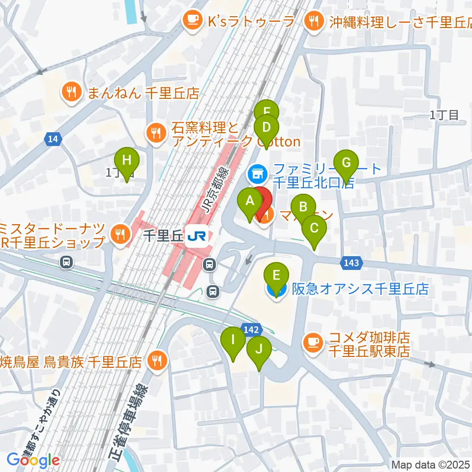 古川皓一バイオリン工房周辺の駐車場・コインパーキング一覧地図
