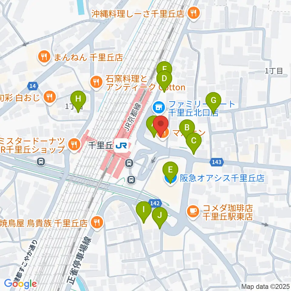 古川皓一バイオリン工房周辺の駐車場・コインパーキング一覧地図