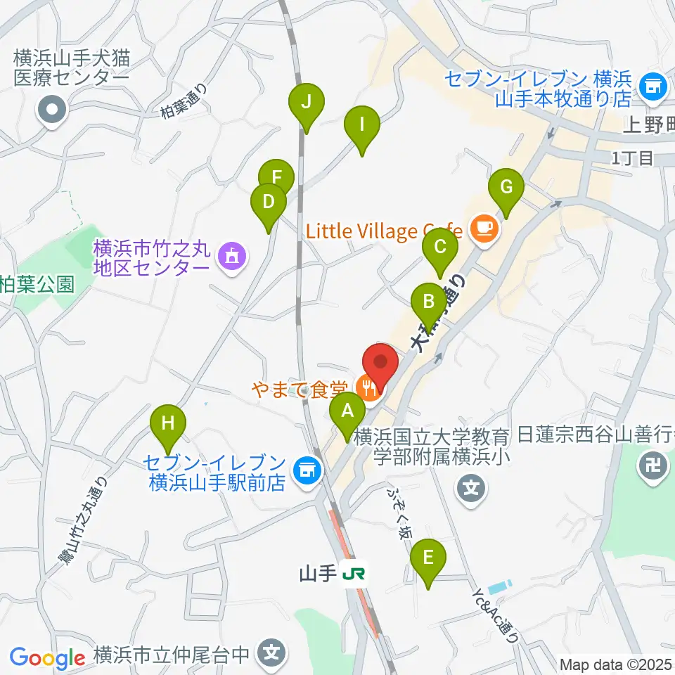 ELMORE(エルモア)周辺の駐車場・コインパーキング一覧地図