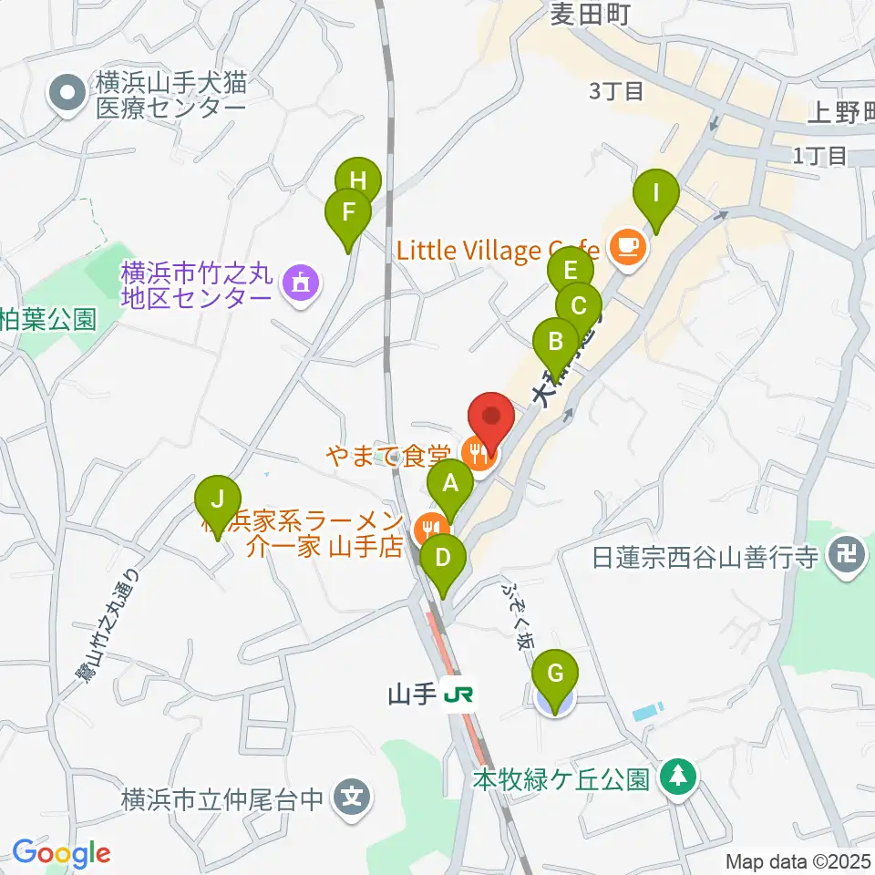 エルモア周辺の駐車場・コインパーキング一覧地図