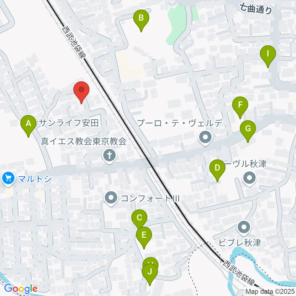 GRINNING DOG studio周辺の駐車場・コインパーキング一覧地図