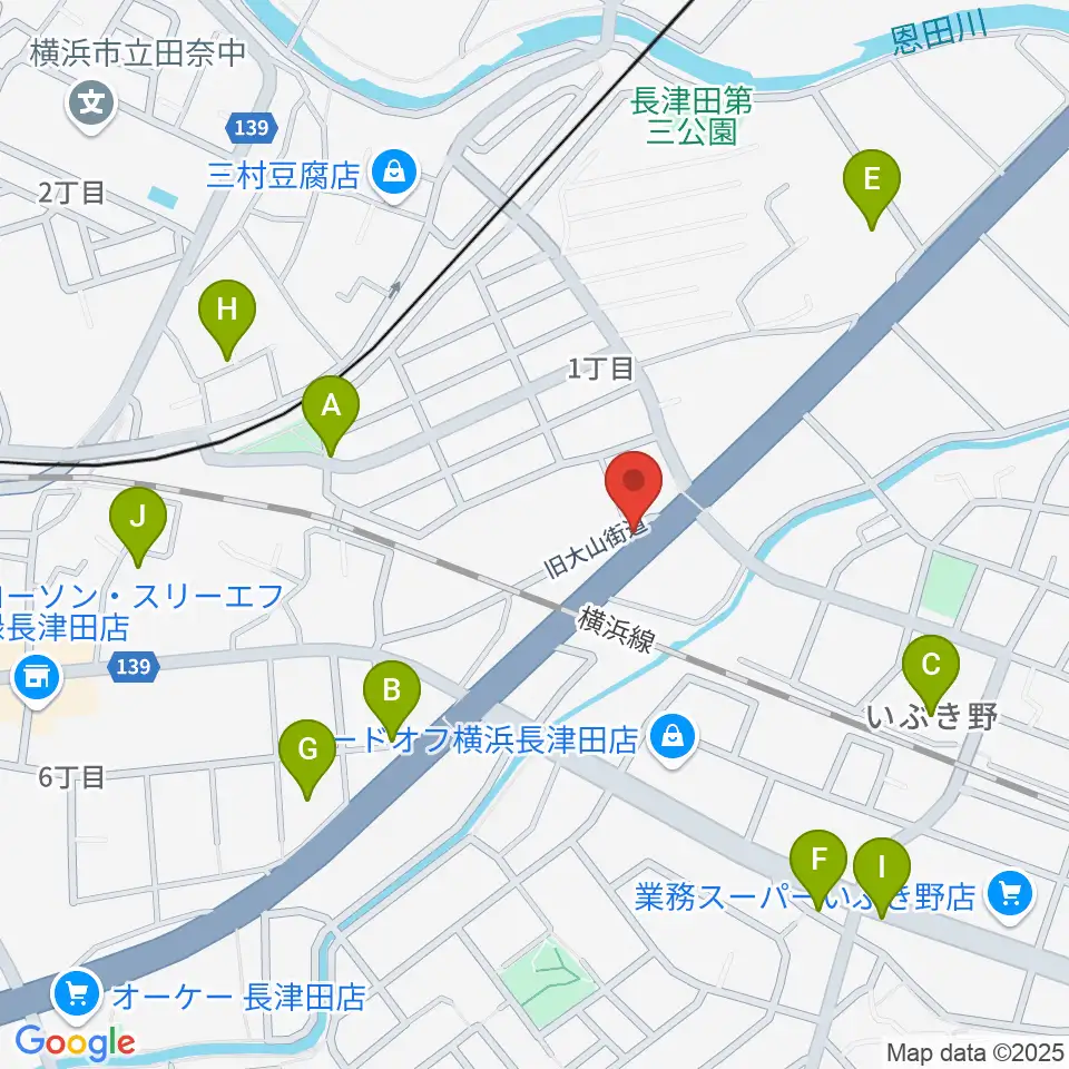 管楽器工房 ブレーザーシュトラッセ周辺の駐車場・コインパーキング一覧地図