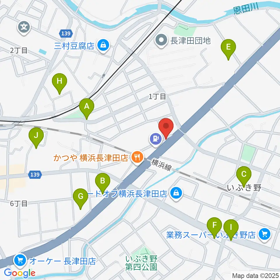 管楽器工房 ブレーザーシュトラッセ周辺の駐車場・コインパーキング一覧地図