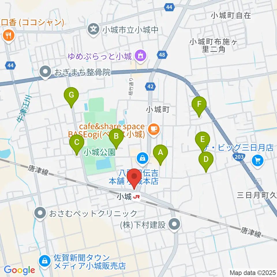 KANファクトリー周辺の駐車場・コインパーキング一覧地図
