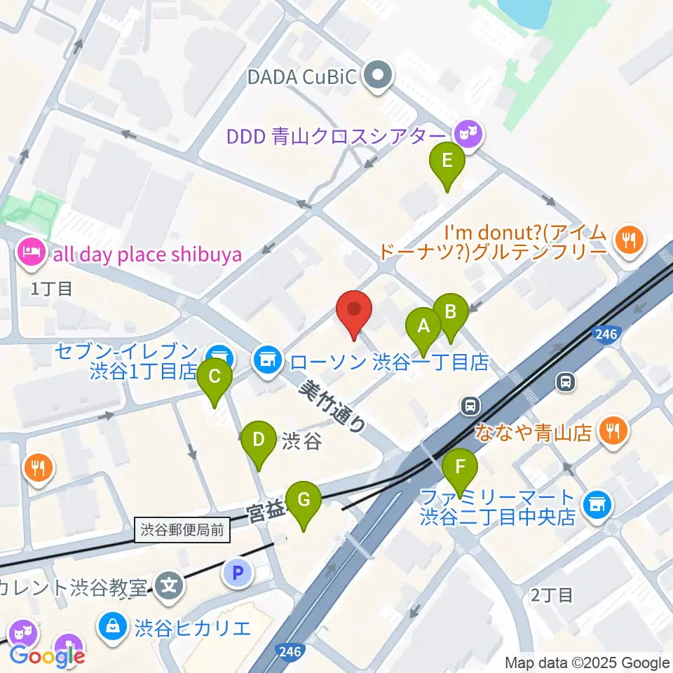 ネロ楽器周辺の駐車場・コインパーキング一覧地図