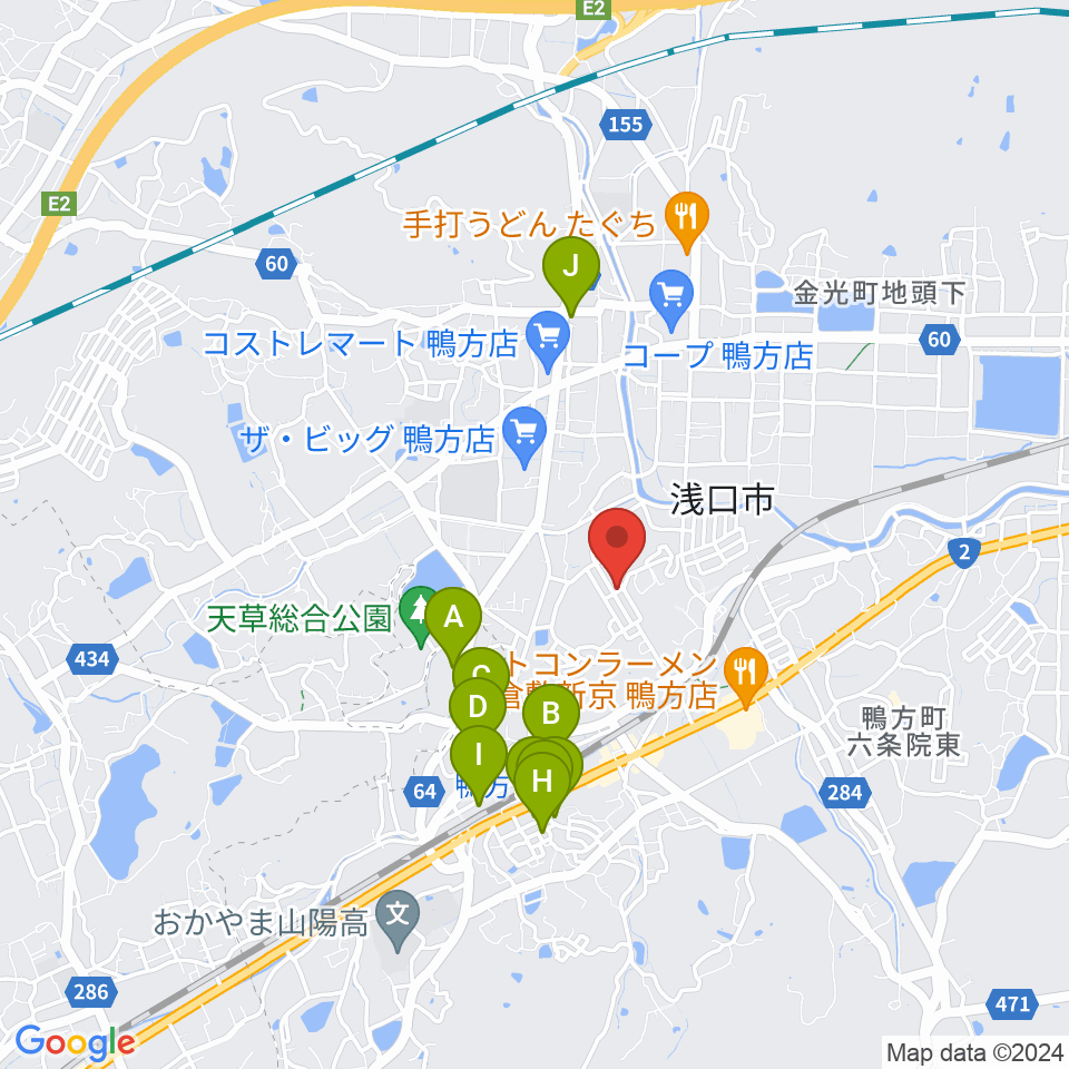 弦楽器工房 La Pergola周辺の駐車場・コインパーキング一覧地図