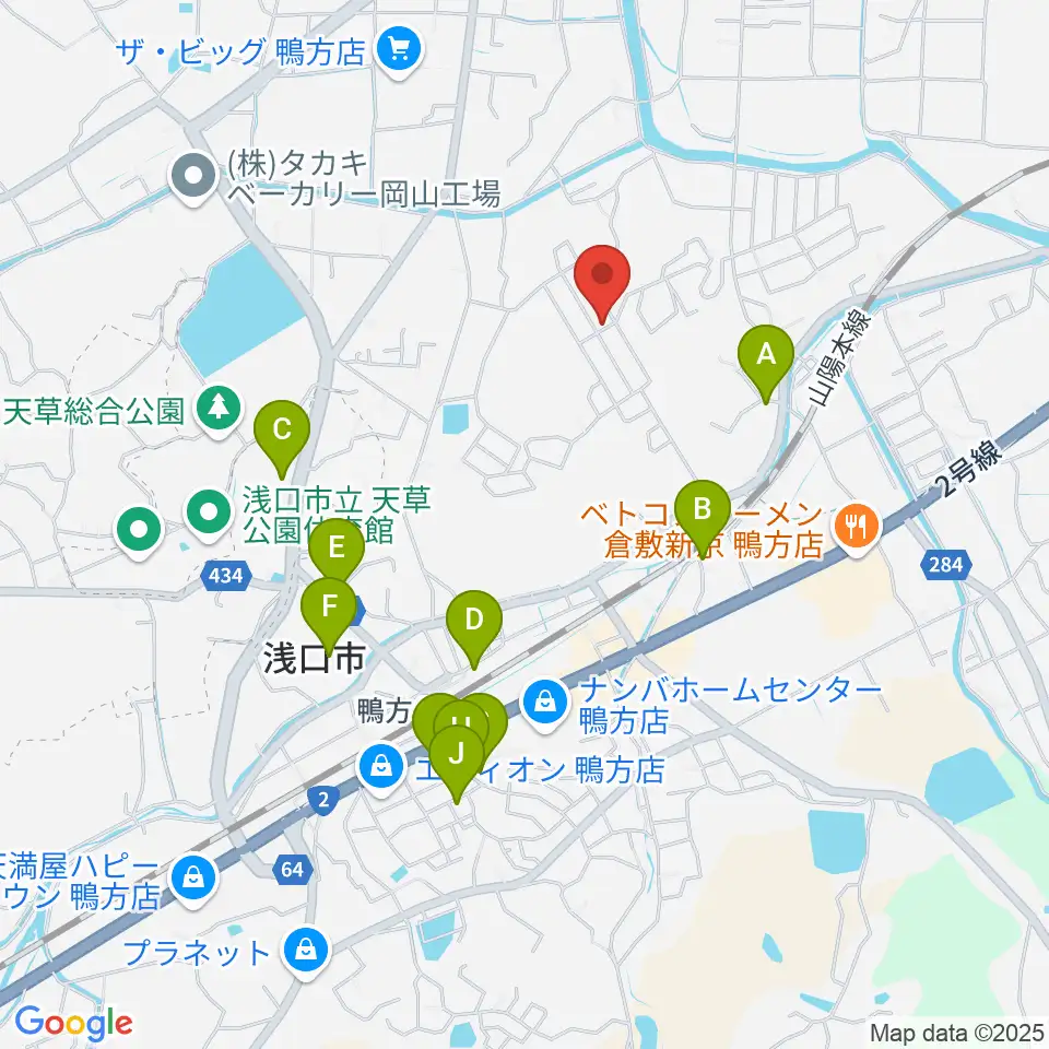 弦楽器工房 La Pergola周辺の駐車場・コインパーキング一覧地図