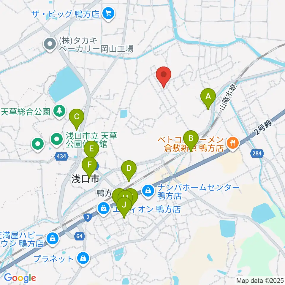 弦楽器工房 La Pergola周辺の駐車場・コインパーキング一覧地図