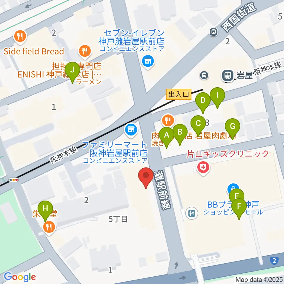 ゼーレ弦楽器工房周辺の駐車場・コインパーキング一覧地図