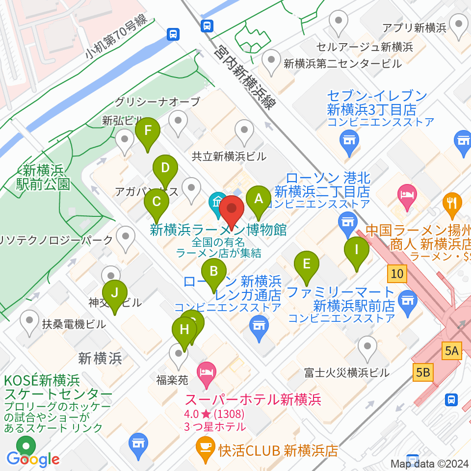 弦楽器工房 拓蔵周辺の駐車場・コインパーキング一覧地図