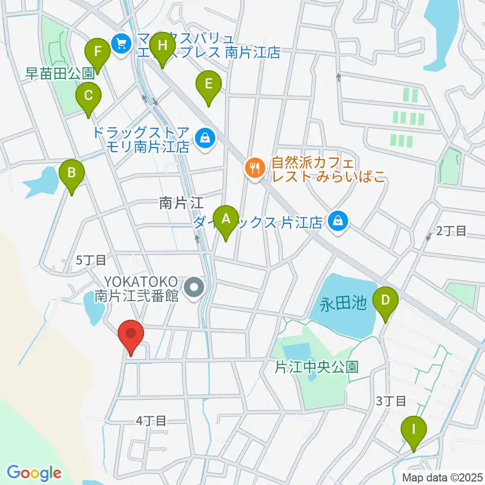 福岡あこや周辺の駐車場・コインパーキング一覧地図