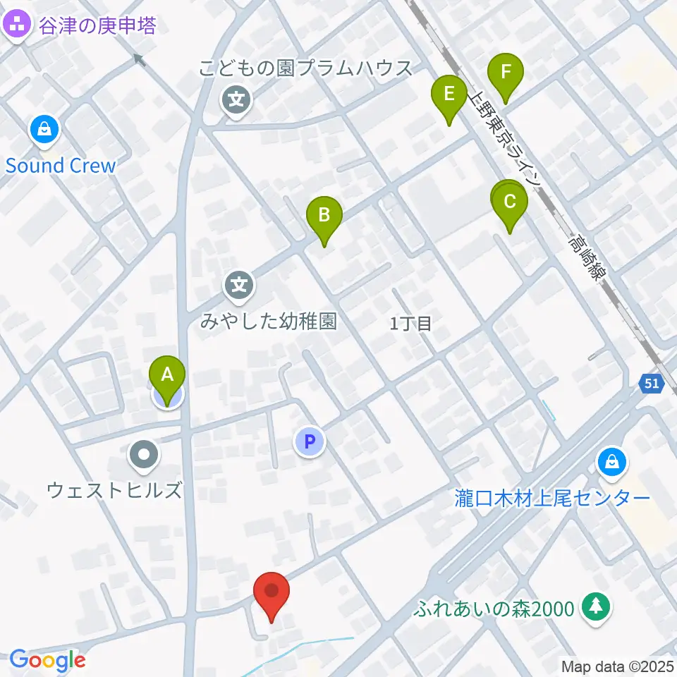 アーモンドグリーン周辺の駐車場・コインパーキング一覧地図