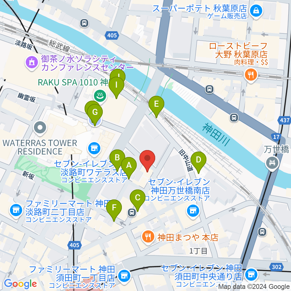 アムトランス周辺の駐車場・コインパーキング一覧地図