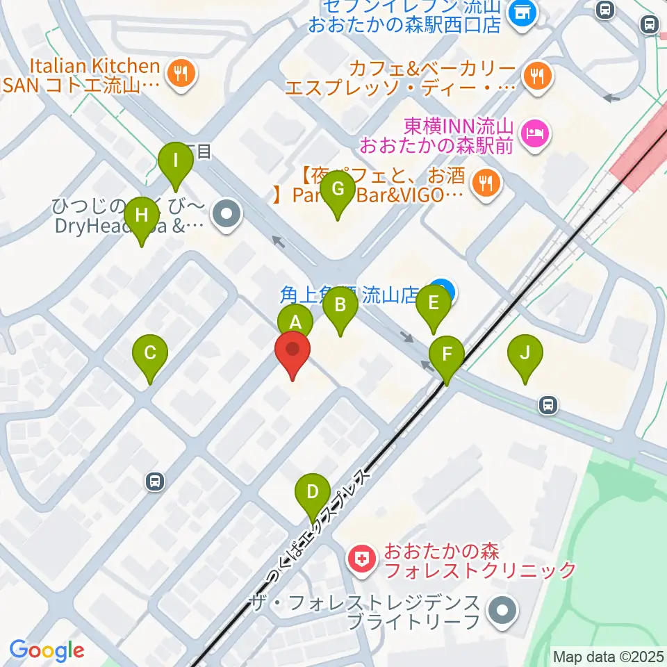 弦楽器専門店アントニオ周辺の駐車場・コインパーキング一覧地図