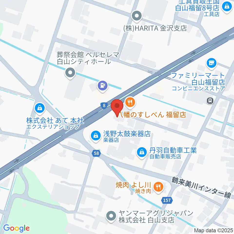 浅野太鼓楽器店周辺の駐車場・コインパーキング一覧地図
