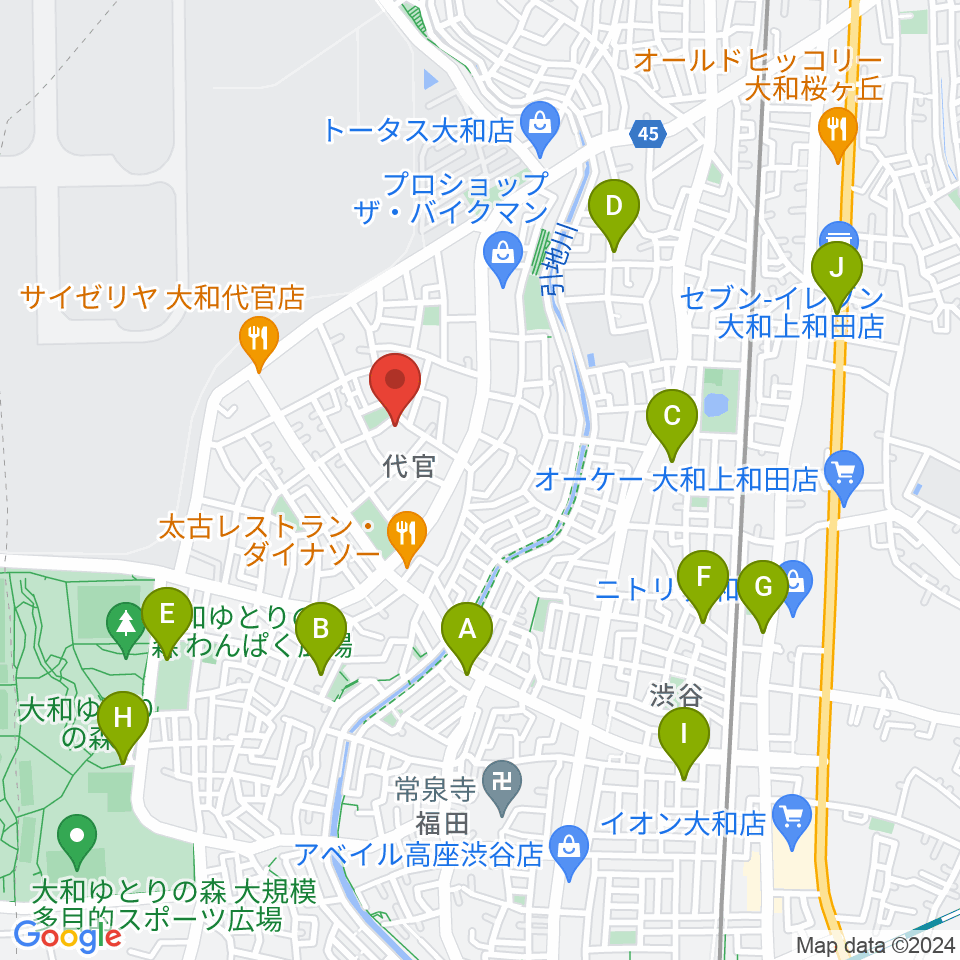 Gottsu周辺の駐車場・コインパーキング一覧地図