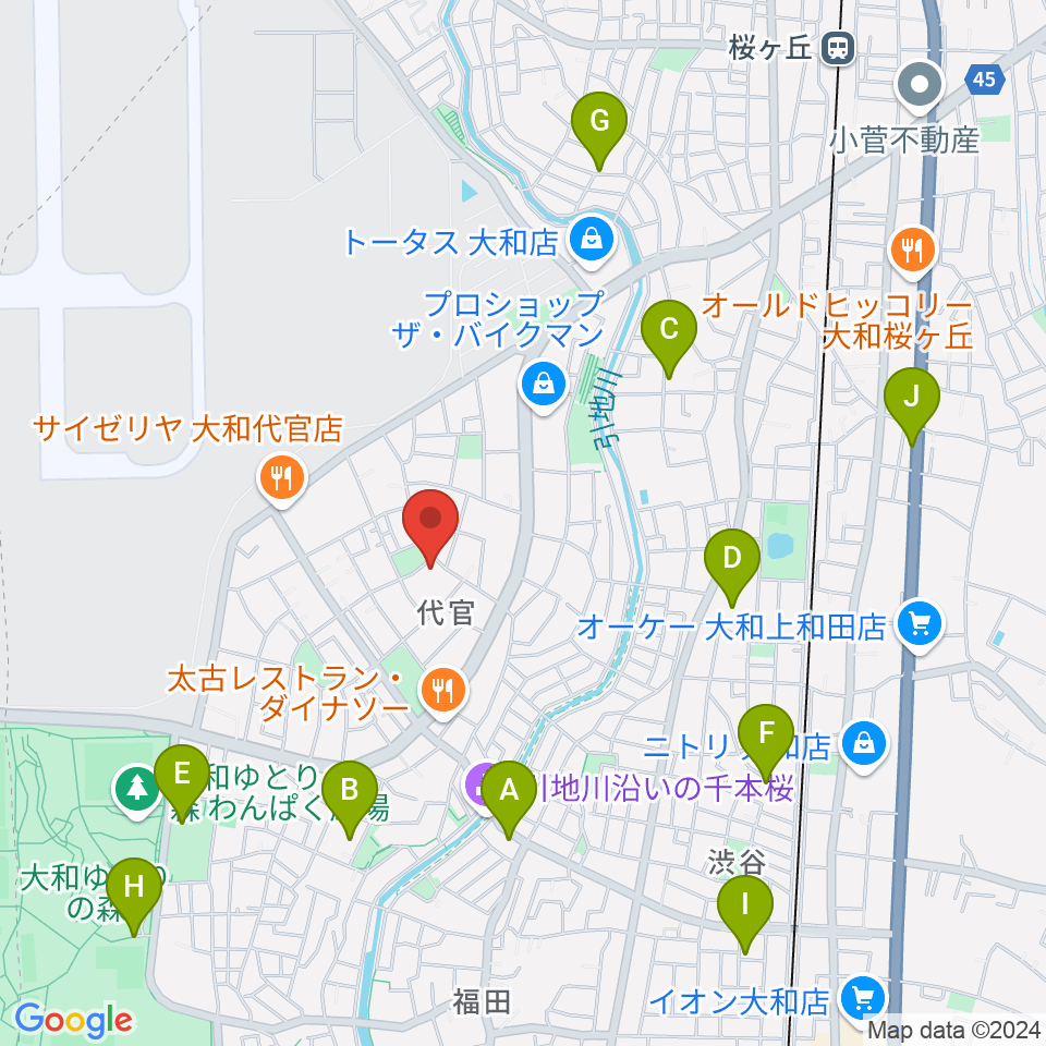 Gottsu周辺の駐車場・コインパーキング一覧地図