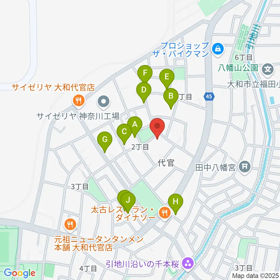 Gottsu周辺の駐車場・コインパーキング一覧地図
