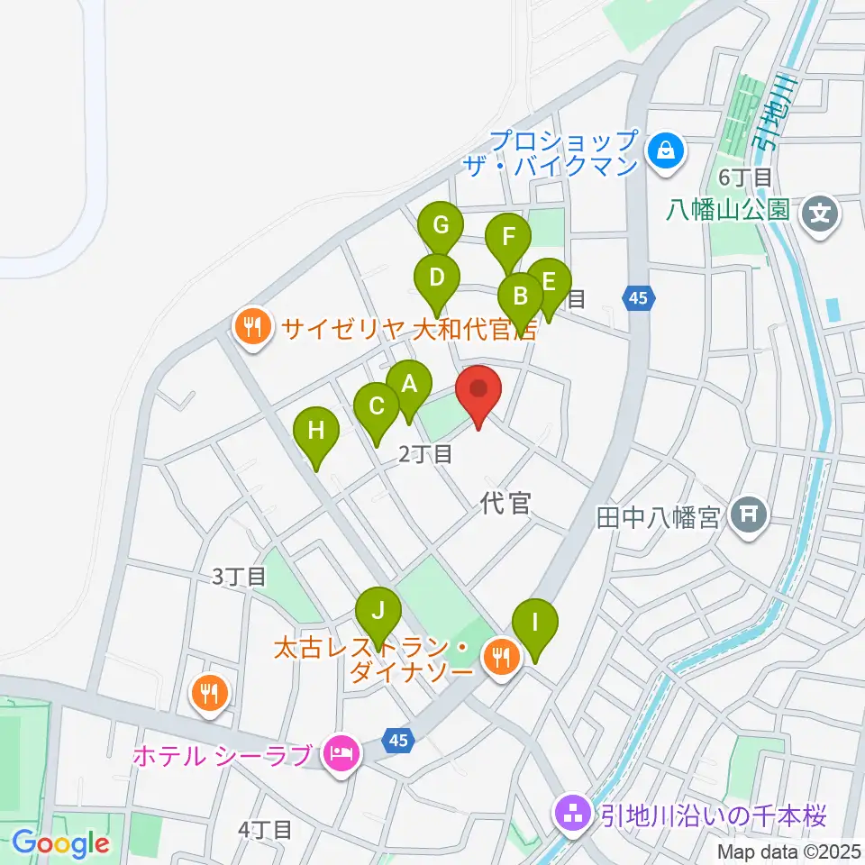 Gottsu周辺の駐車場・コインパーキング一覧地図