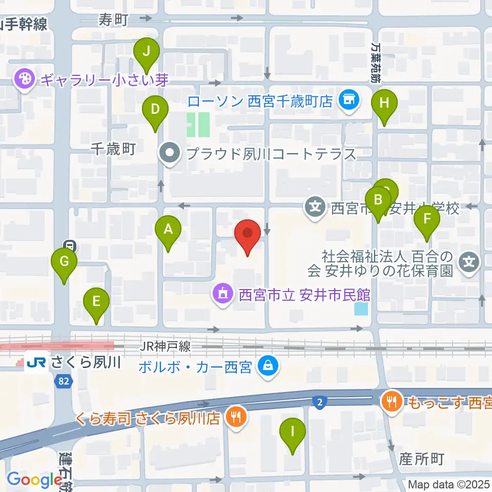 ブレーメン周辺の駐車場・コインパーキング一覧地図