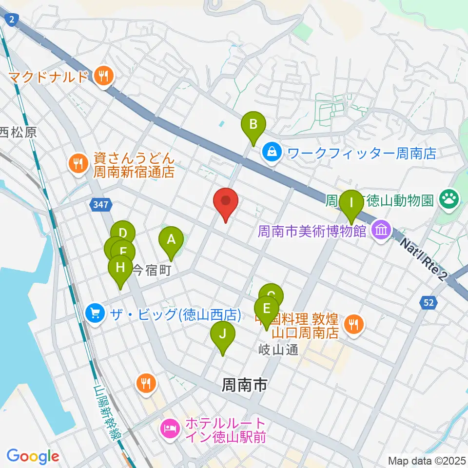 竹勇尺八工房周辺の駐車場・コインパーキング一覧地図