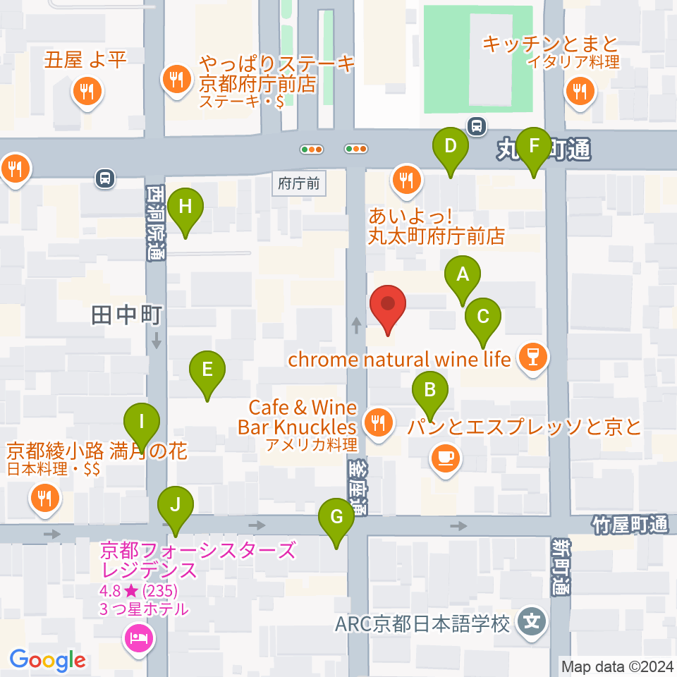 ライトニン周辺の駐車場・コインパーキング一覧地図