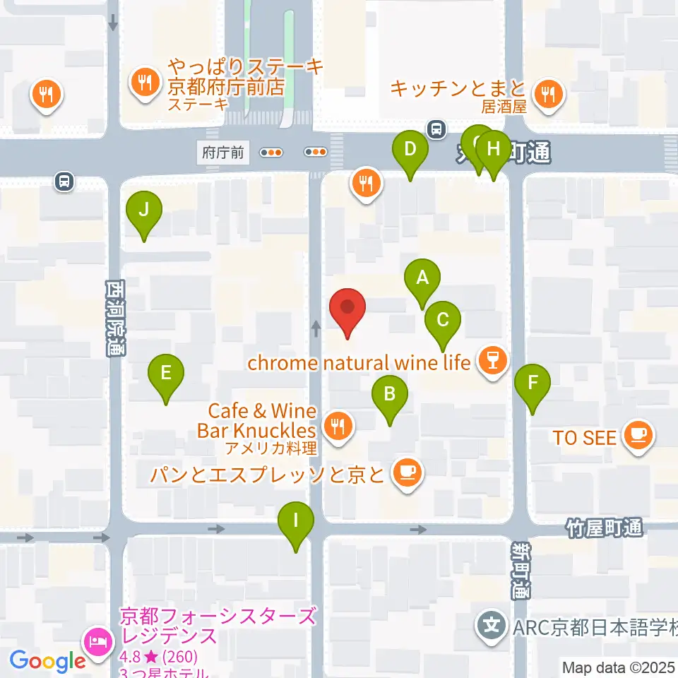 ライトニン周辺の駐車場・コインパーキング一覧地図