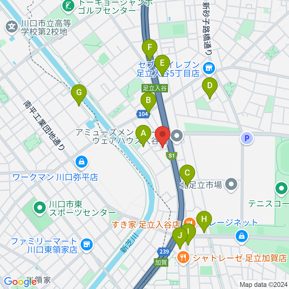 大塚竹管楽器周辺の駐車場・コインパーキング一覧地図