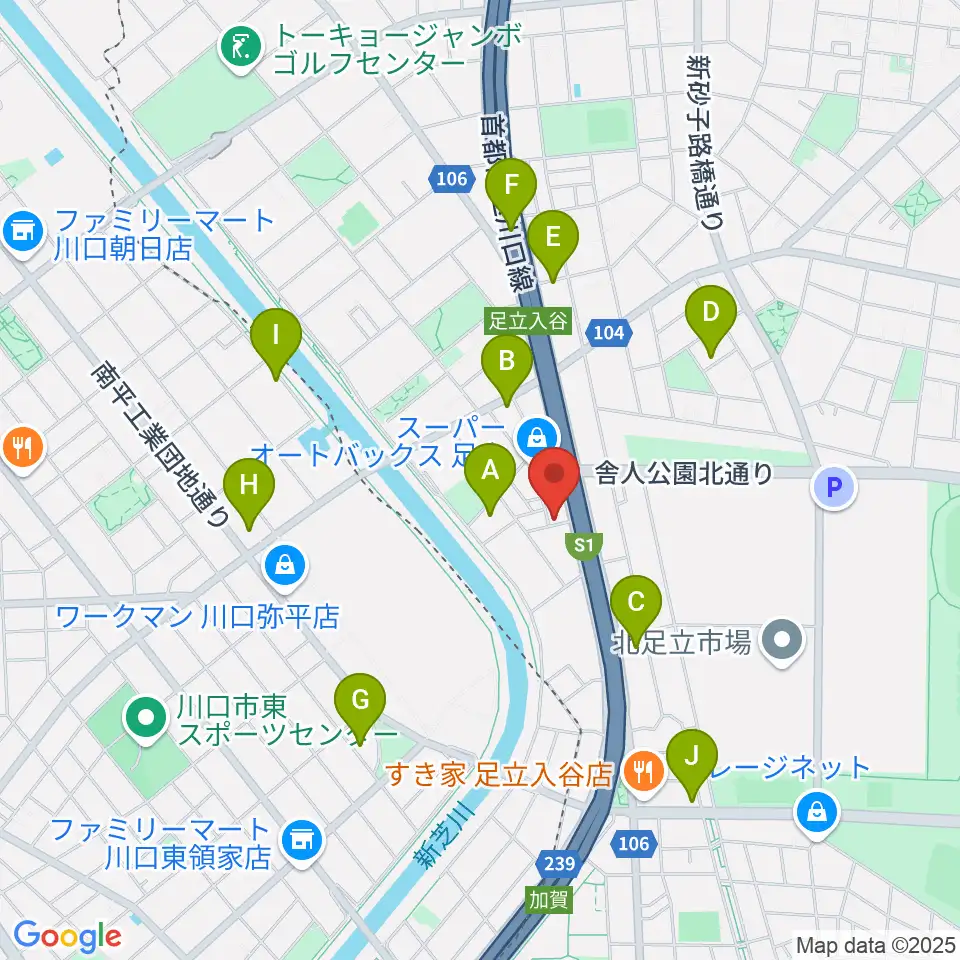 大塚竹管楽器周辺の駐車場・コインパーキング一覧地図