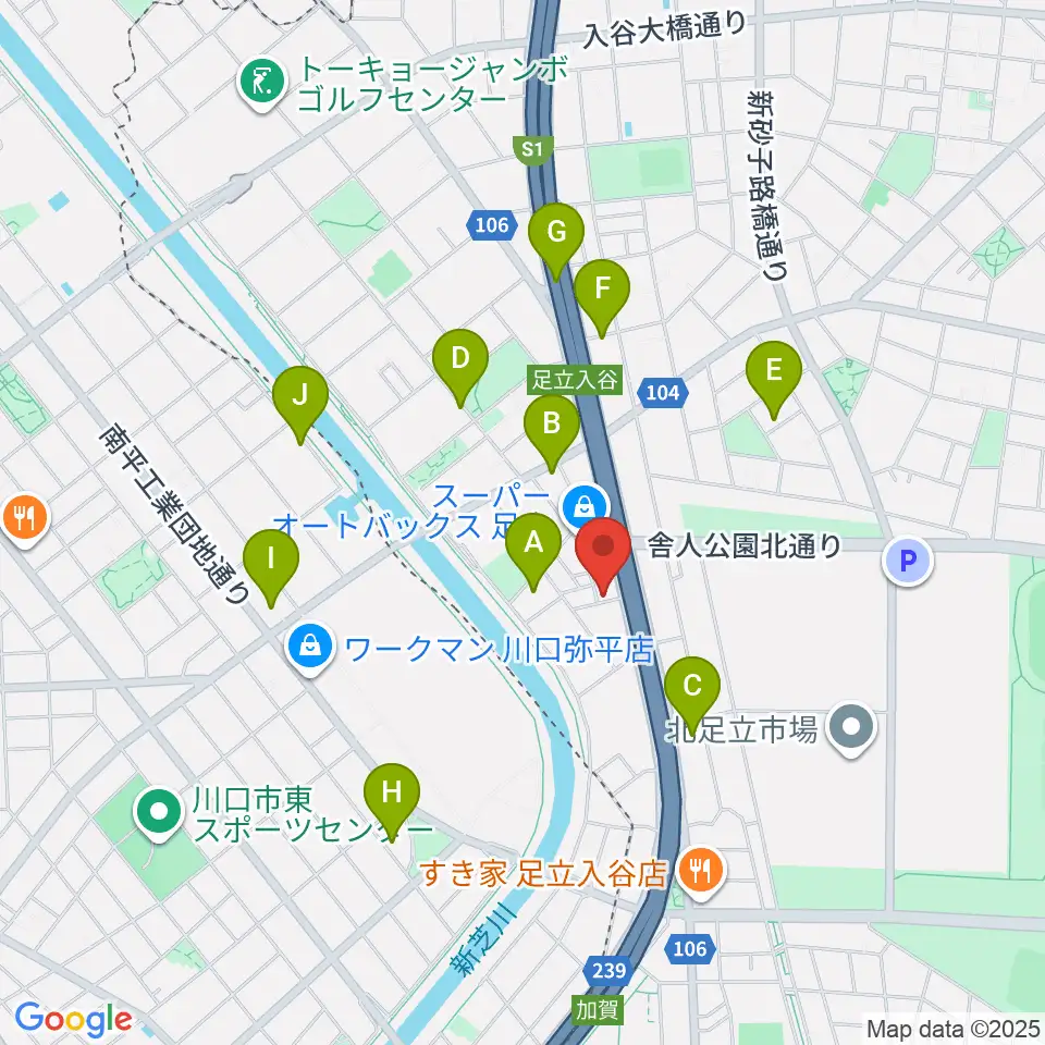 大塚竹管楽器周辺の駐車場・コインパーキング一覧地図