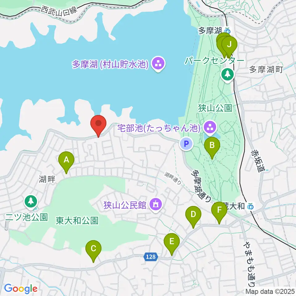ガレリアコントラバッソ周辺の駐車場・コインパーキング一覧地図