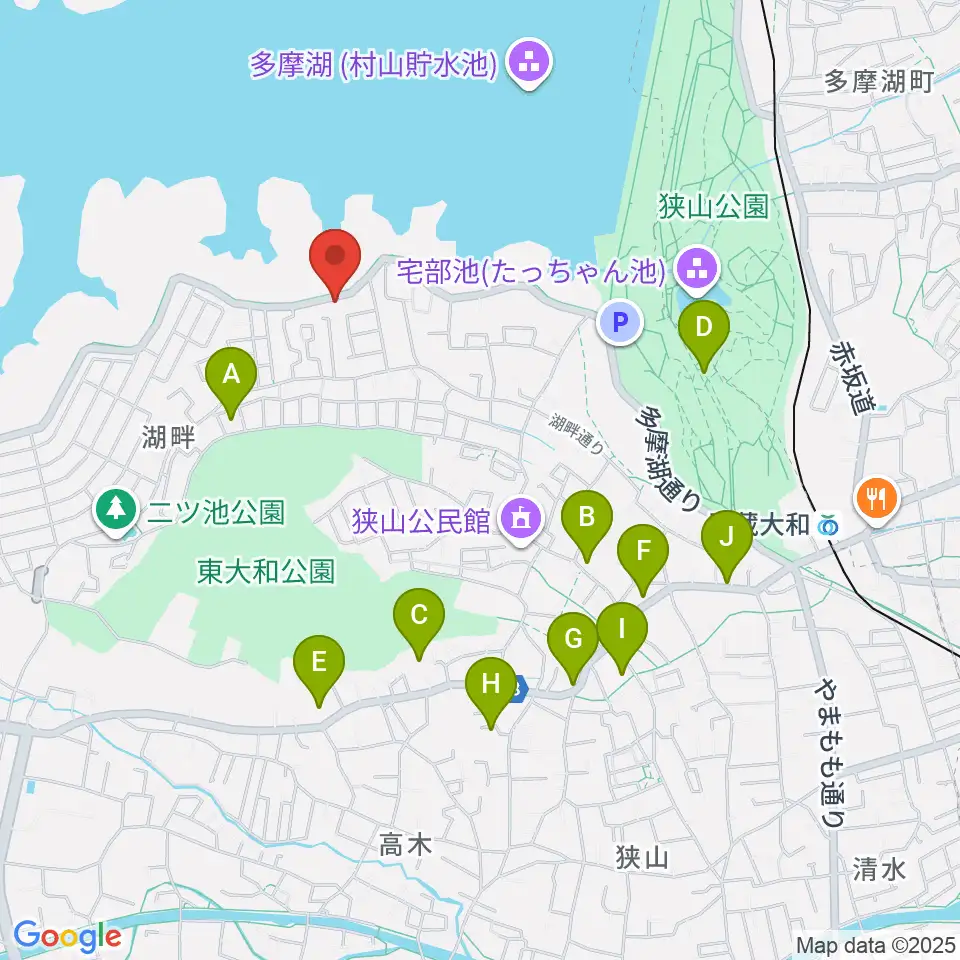 ガレリアコントラバッソ周辺の駐車場・コインパーキング一覧地図