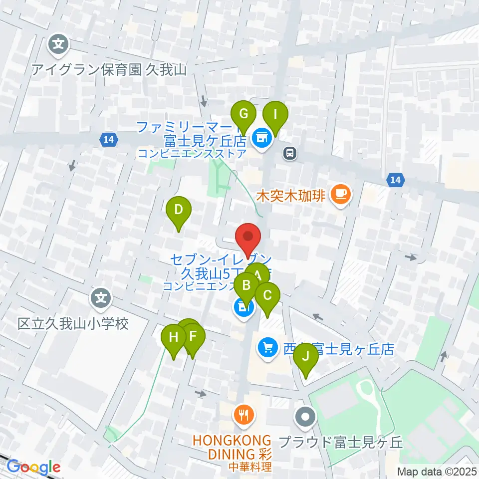 ドラムプロショップ GATEWAY周辺の駐車場・コインパーキング一覧地図