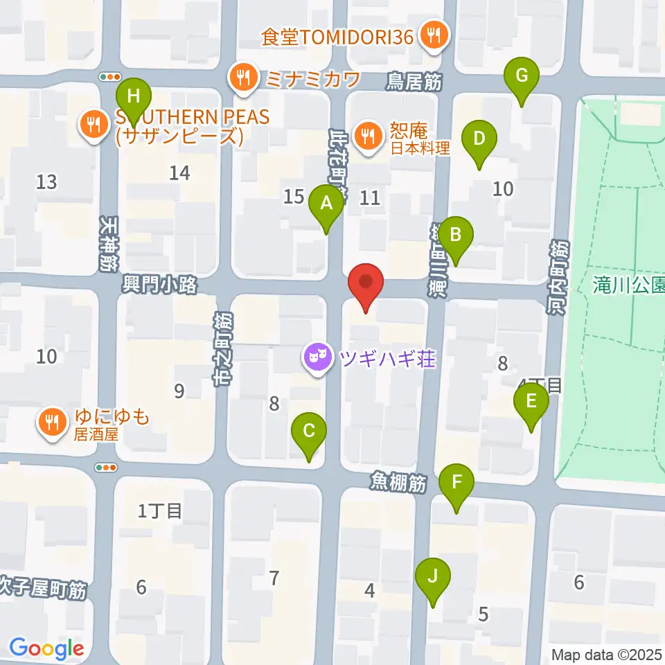 アトリエやまぐち周辺の駐車場・コインパーキング一覧地図