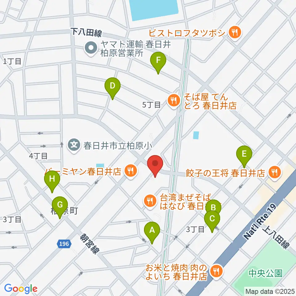 サウンド工房K＆K周辺の駐車場・コインパーキング一覧地図
