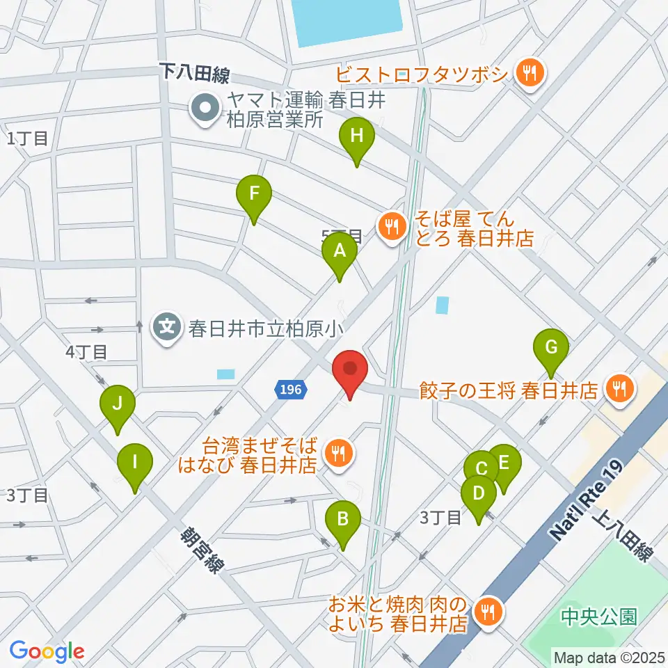 サウンド工房K＆K周辺の駐車場・コインパーキング一覧地図