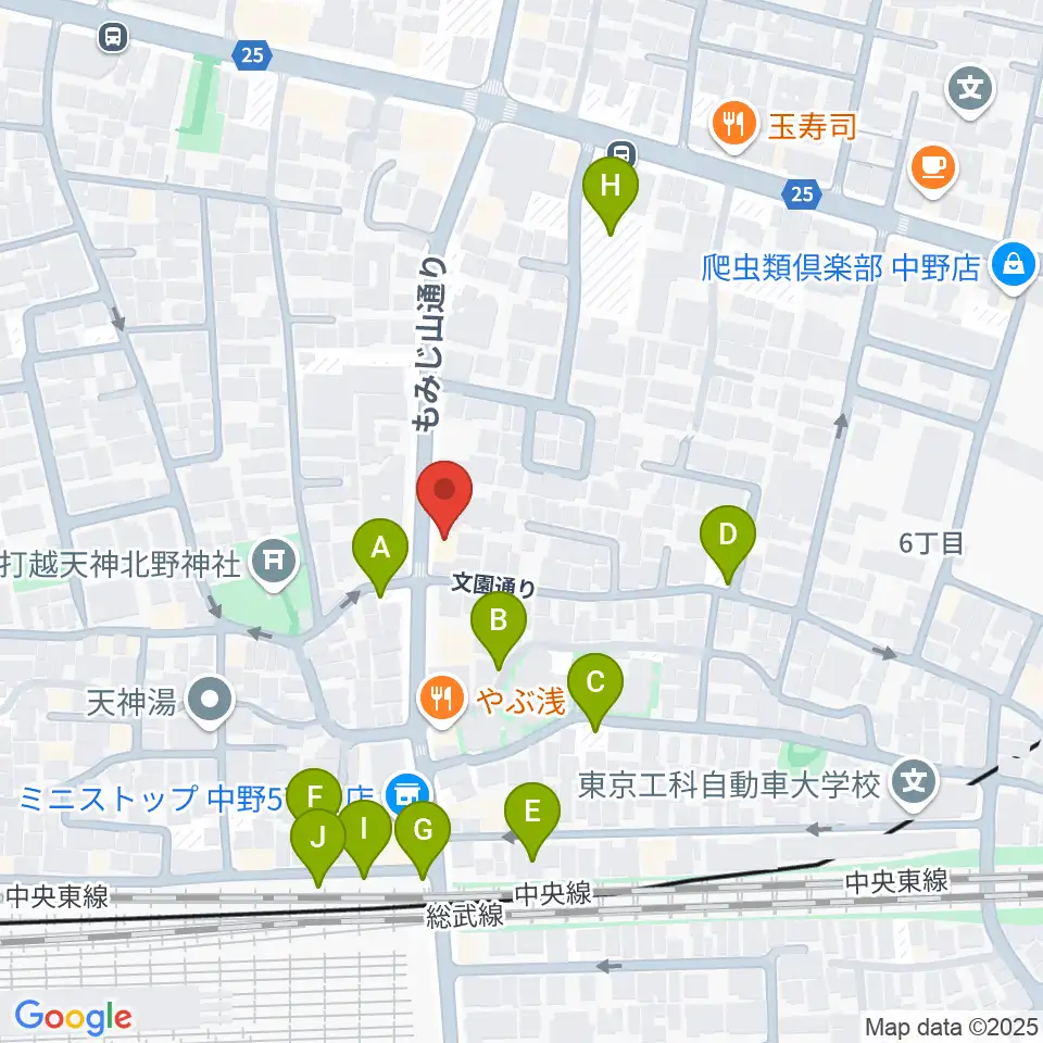 リペアショップPINE周辺の駐車場・コインパーキング一覧地図