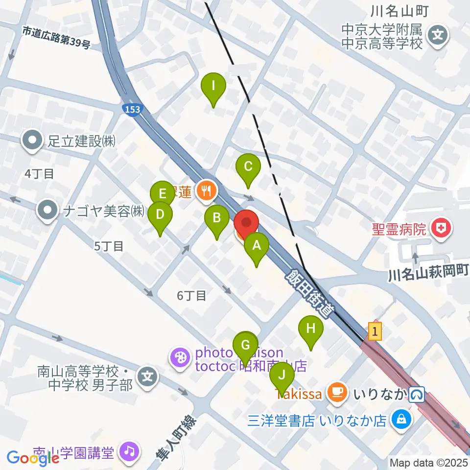 ギターショップTWO TONE周辺の駐車場・コインパーキング一覧地図