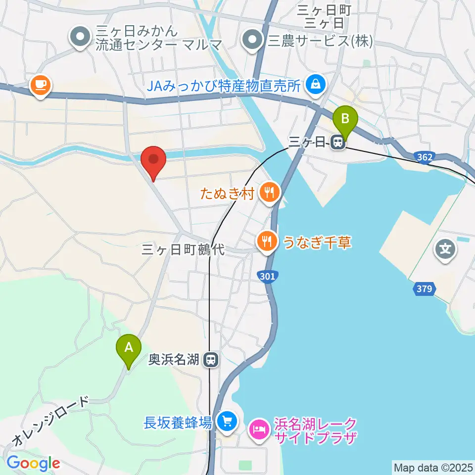 guitar shop UNIVERSE周辺の駐車場・コインパーキング一覧地図