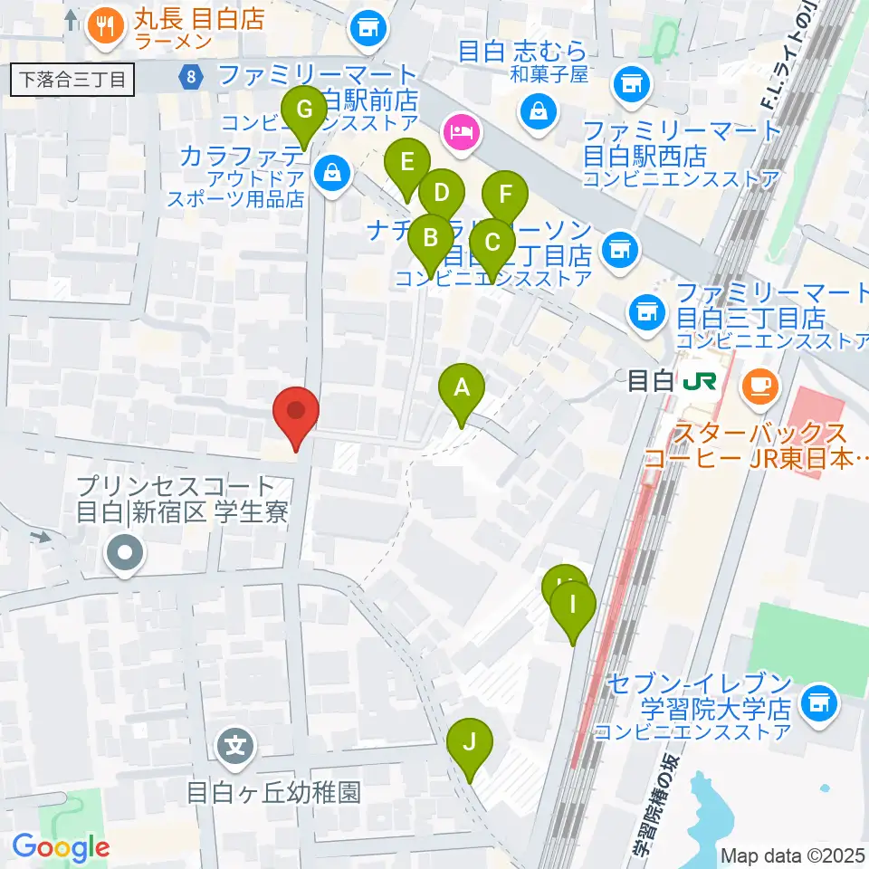 ギタルラ社 東京古典楽器センター周辺の駐車場・コインパーキング一覧地図