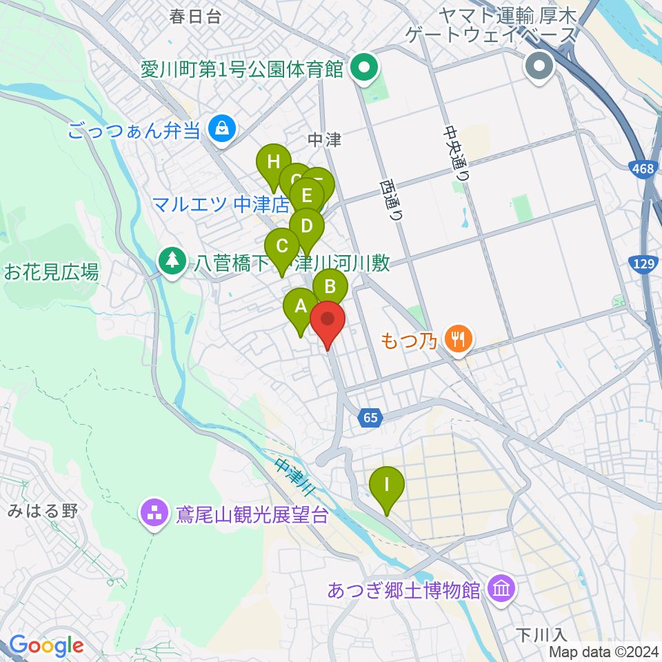 コアアートスクエア周辺の駐車場・コインパーキング一覧地図