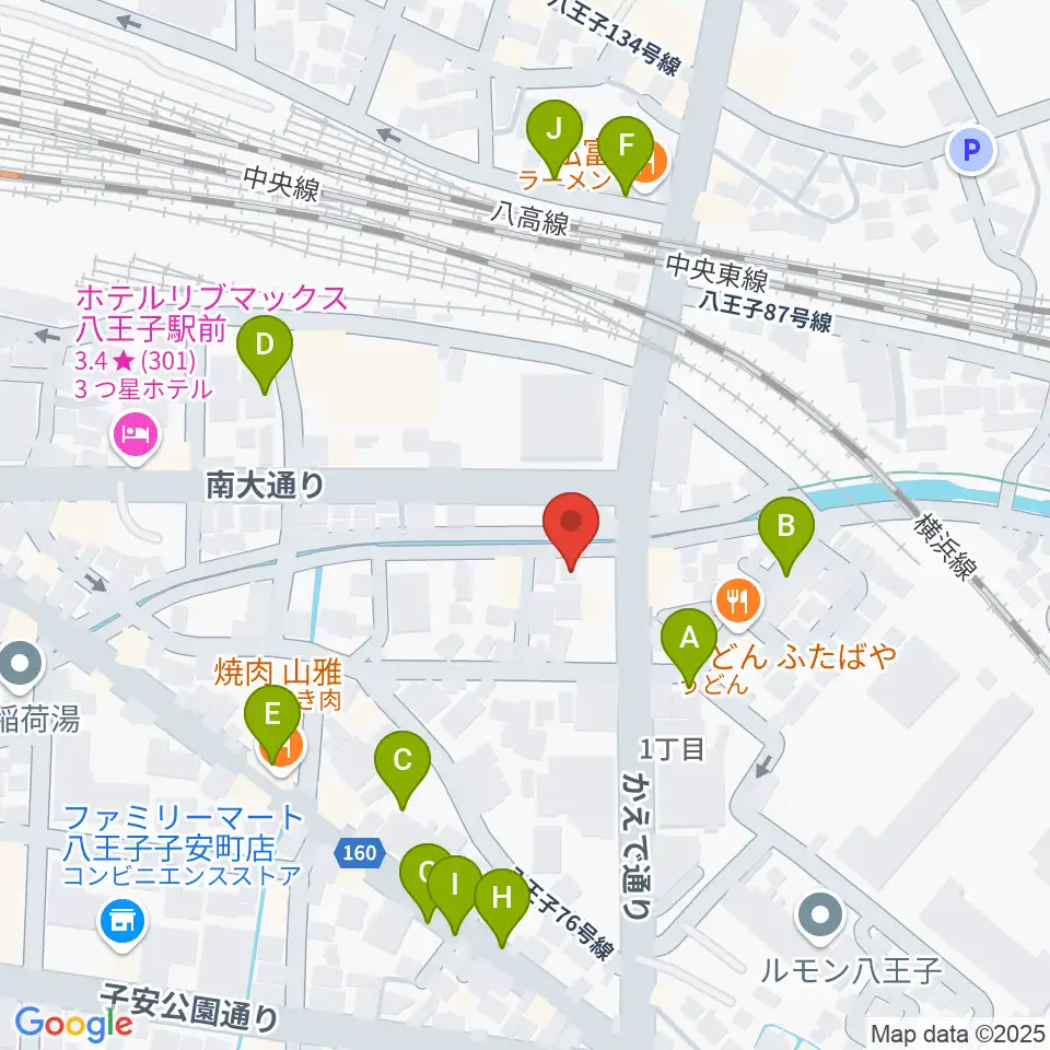 弦楽器専門店 ハイフェッツ周辺の駐車場・コインパーキング一覧地図